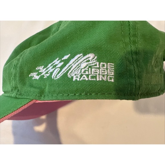 Kyle Busch #18 M&M's Racing Hat Chase Authentics NASCAR Adjustable Cap Green M&M - Picture 8 of 9